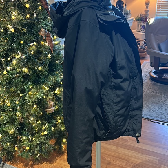 The north face women’s black HyVent, long sleeve, hooded Full - Zip jacket S/P - Picture 4 of 12